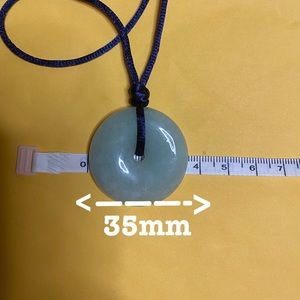 🌹This lucky buckle necklace jade is real jade🌹